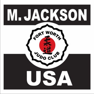 JUDO BACK PATCH  Fort Worth Judo