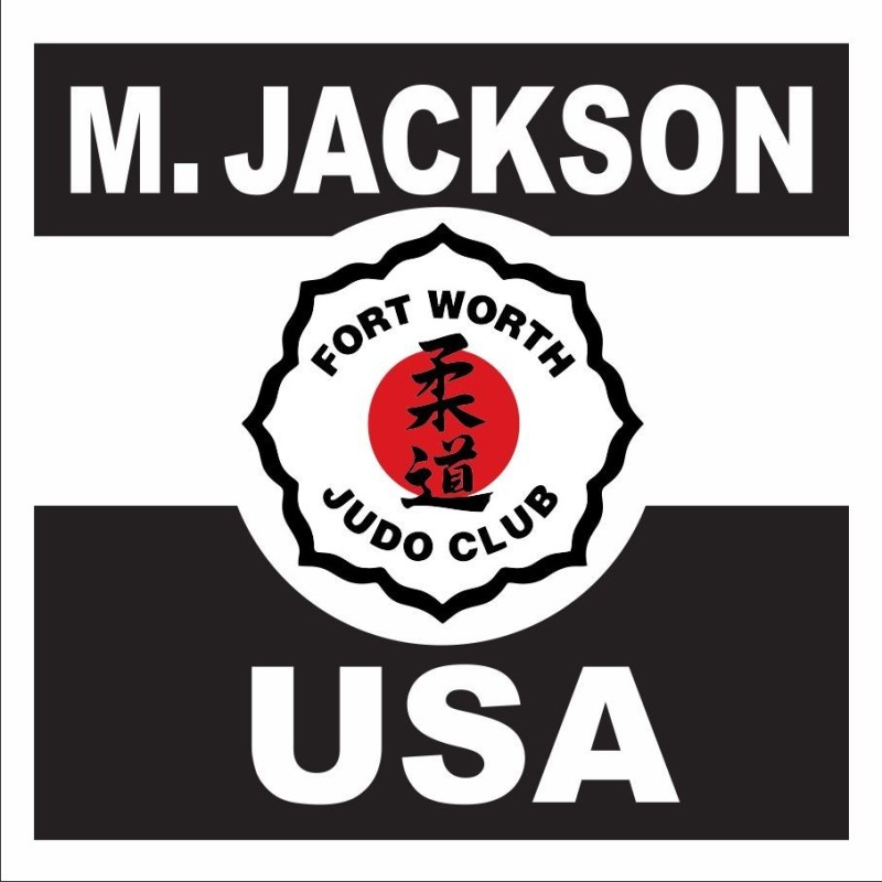 JUDO BACK PATCH  Fort Worth Judo