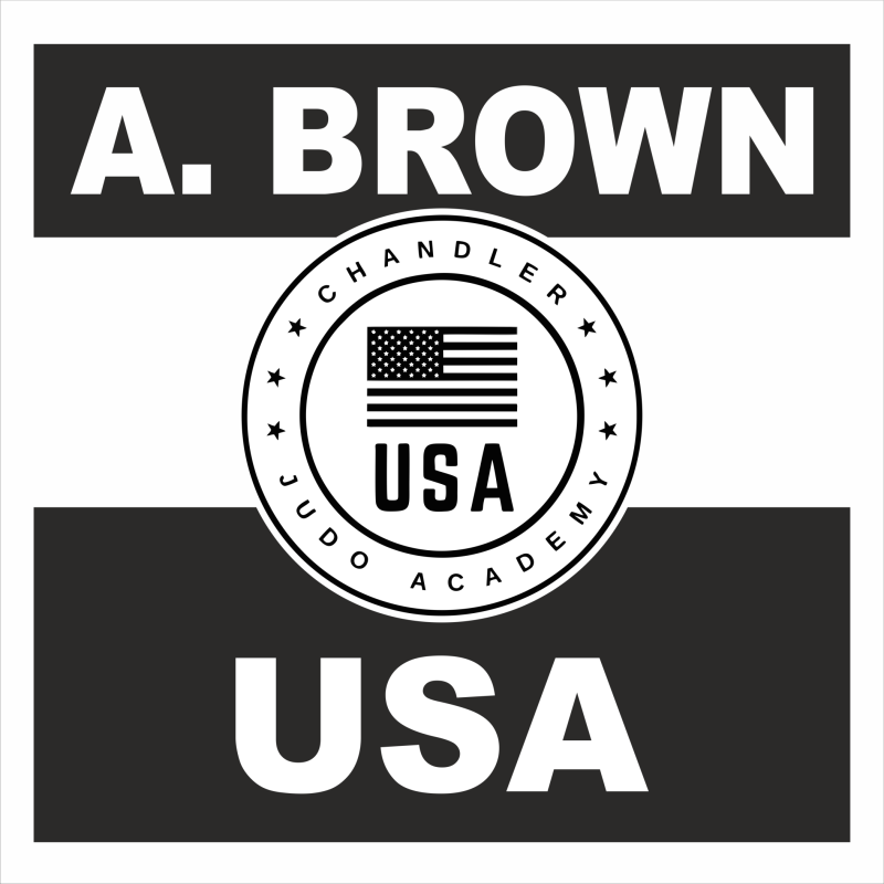 JUDO BACK PATCH  Fort Worth Judo