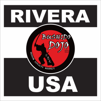 JUDO BACK PATCH  BUSHIDO DOJO