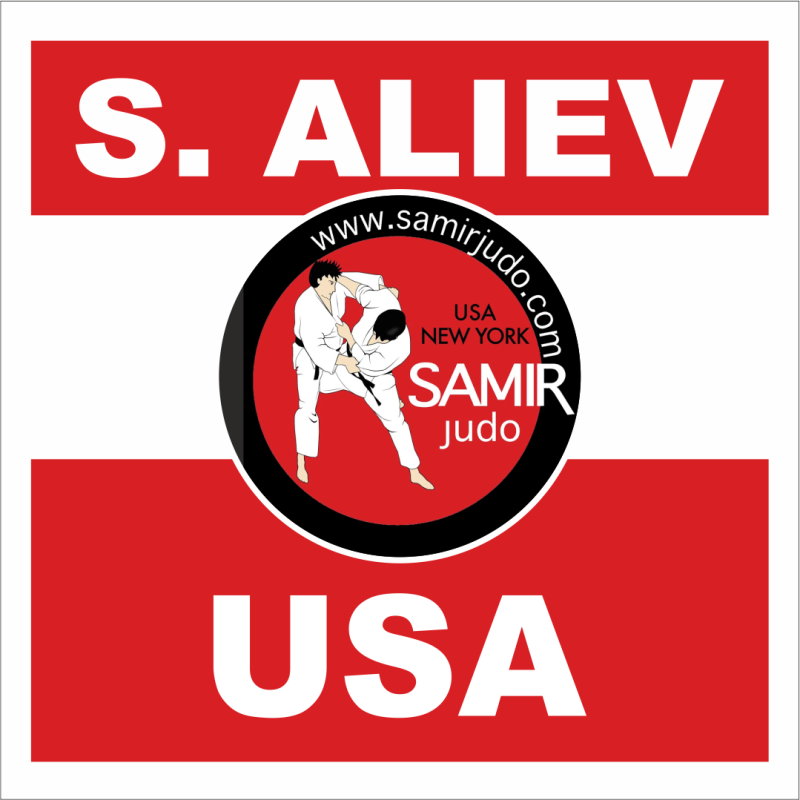 JUDO BACK PATCH  Chandler Judo Academy