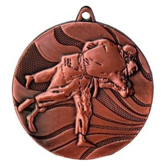 Embossed Judo Medals