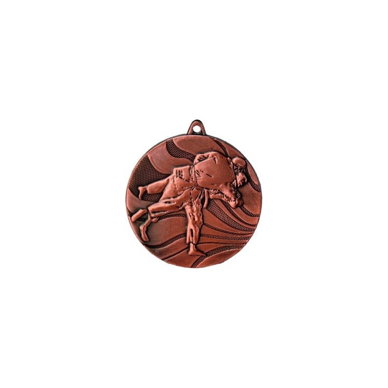 Embossed Judo Medals