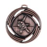 Mesh Embossed Judo Medals